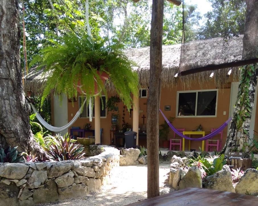 Bed and Breakfast Casa Tzalam Tulum Selva Exterior foto